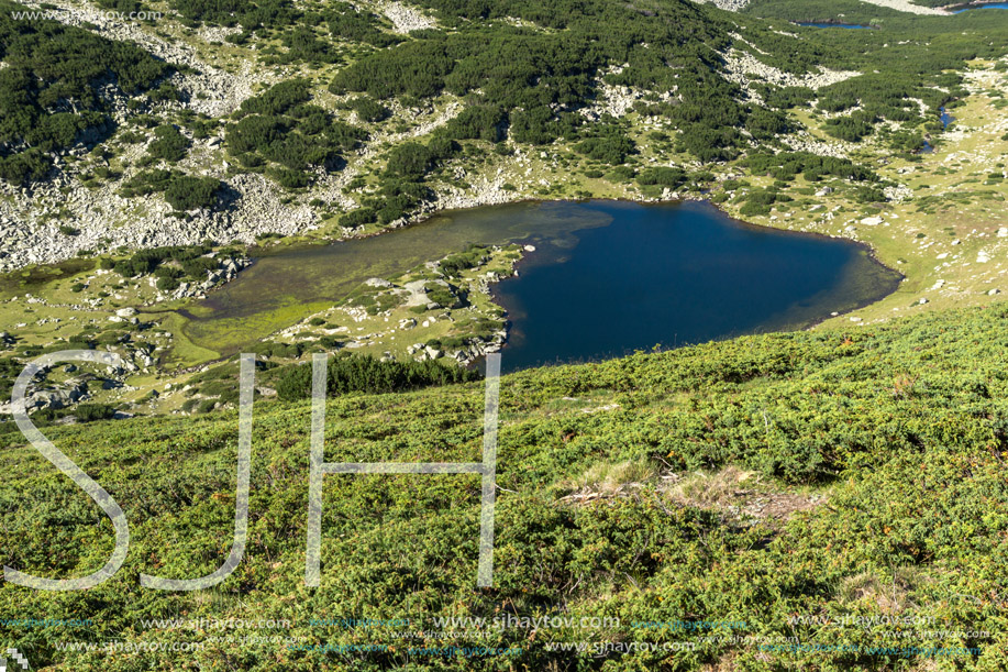 Amazing landscape with Chairski lakes, Pirin Mountain, Bulgaria