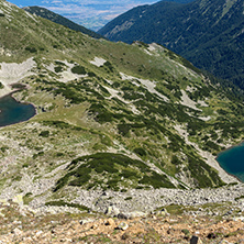 Amazing landscape with Tipitsko lakes, Pirin Mountain, Bulgaria