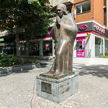 SKOPJE, REPUBLIC OF MACEDONIA - 13 MAY 2017:  Memorial House Mother Teresa in city of Skopje, Republic of Macedonia