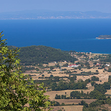 Amazing summer landscape of Chalkidiki, Central Macedonia, Greece