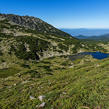 Amazing landscape with Chairski lakes, Pirin Mountain, Bulgaria