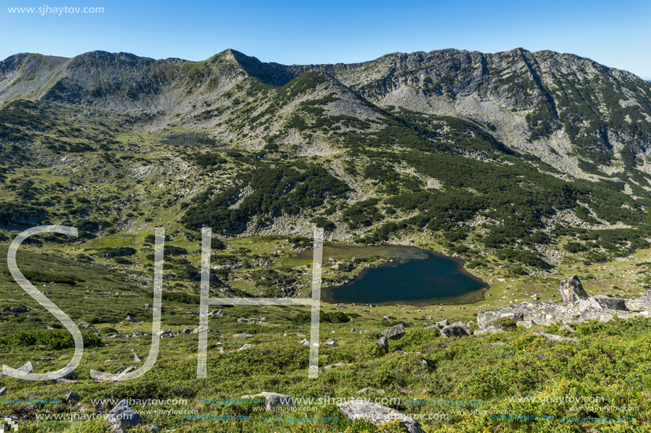 Amazing landscape with Chairski lakes, Pirin Mountain, Bulgaria