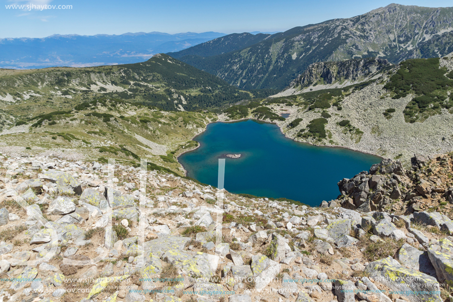 Amazing Landscape with Tevno vasilashko lake, Pirin Mountain, Bulgaria