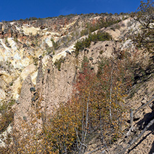 Amazing Autumn Landscape of Rock Formation Devil"s town in Radan Mountain, Serbia