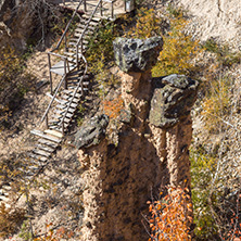 Amazing Autumn Landscape of Rock Formation Devil"s town in Radan Mountain, Serbia