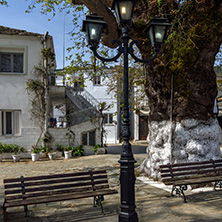 Old house in village of Panagia, Thassos island,  East Macedonia and Thrace, Greece