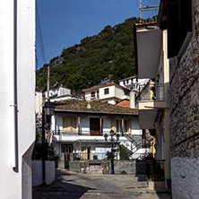 Old house in village of Panagia, Thassos island,  East Macedonia and Thrace, Greece