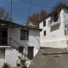 Old house in village of Panagia, Thassos island,  East Macedonia and Thrace, Greece