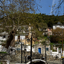 Old house in village of Panagia, Thassos island,  East Macedonia and Thrace, Greece