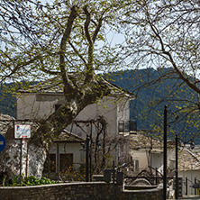 Old house in village of Panagia, Thassos island,  East Macedonia and Thrace, Greece