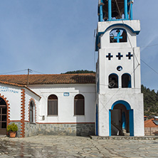 Orthodox church in village of Potamia, Thassos island,  East Macedonia and Thrace, Greece