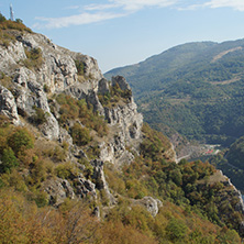 Amazing Panoramic view of Iskar Gorge, Balkan Mountains, Bulgaria