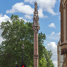 LONDON, ENGLAND - JUNE 15 2016: Panoramic view of Westminster, London, England, Great Britain