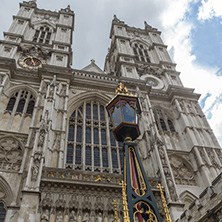 LONDON, ENGLAND - JUNE 15 2016: Church of St. Peter at Westminster, London, England, Great Britain