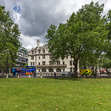 LONDON, ENGLAND - JUNE 15 2016: Panoramic view of Westminster, London, England, Great Britain