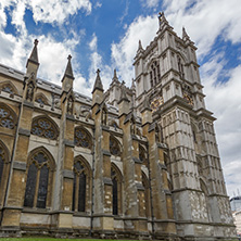 LONDON, ENGLAND - JUNE 15 2016: Church of St. Peter at Westminster, London, England, Great Britain