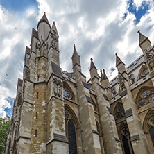 LONDON, ENGLAND - JUNE 15 2016: Church of St. Peter at Westminster, London, England, Great Britain