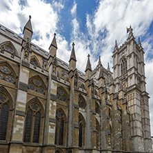 LONDON, ENGLAND - JUNE 15 2016: Church of St. Peter at Westminster, London, England, Great Britain