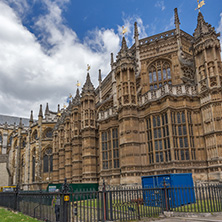 LONDON, ENGLAND - JUNE 15 2016: Church of St. Peter at Westminster, London, England, Great Britain