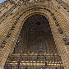 LONDON, ENGLAND - JUNE 15 2016: Houses of Parliament at Westminster, London, England, Great Britain