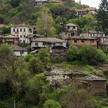 Authentic Village of Kosovo with nineteenth century houses, Plovdiv Region, Bulgaria