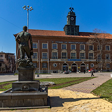 PERNIK, BULGARIA - MARCH 12, 2014:  Building of Mining Museum in city of Pernik, Bulgaria