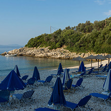 Amazing morning view of Kastri Beach, Lefkada, Ionian Islands, Greece