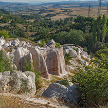 Rock phenomenon Stone Wedding near town of Kardzhali, Bulgaria