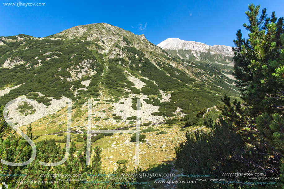 Amazing Landscape with Vihren and Hvoynati Peaks, Pirin Mountain, Bulgaria