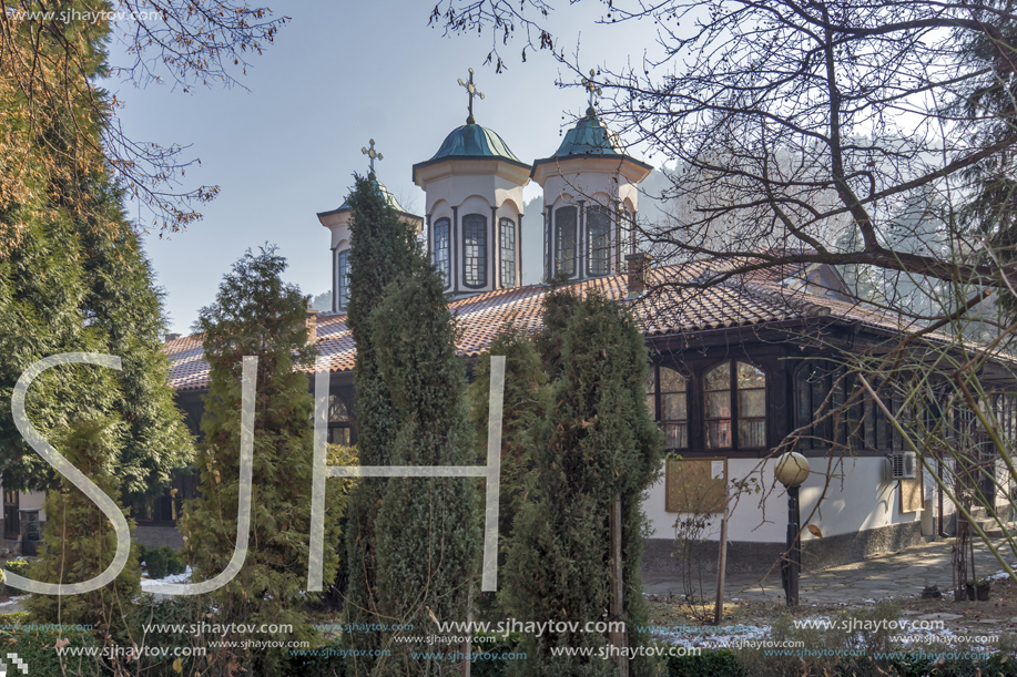 KYUSTENDIL, BULGARIA - JANUARY 15, 2015:  Church Assumption of Virgin Mary in Town of Kyustendil, Bulgaria