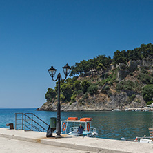 PARGA, GREECE - JULY 17, 2014: Amazing summer view of town of Parga, Epirus, Greece