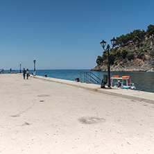 PARGA, GREECE - JULY 17, 2014: Amazing summer view of town of Parga, Epirus, Greece