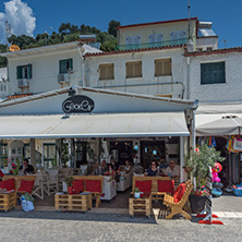 PARGA, GREECE - JULY 17, 2014: Amazing summer view of town of Parga, Epirus, Greece