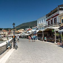 PARGA, GREECE - JULY 17, 2014: Amazing summer view of town of Parga, Epirus, Greece