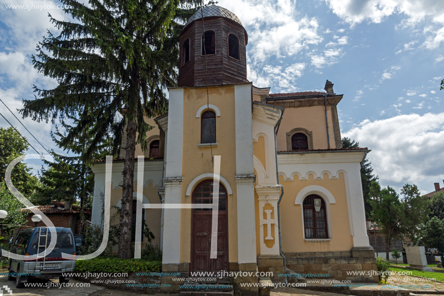 KOTEL, BULGARIA - AUGUST 1, 2014: Church of the Holy Trinity in historical town of Kotel, Sliven Region, Bulgaria