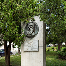 KOTEL, BULGARIA - AUGUST 1, 2014: Monument of Gadzhal Voyvoda in historical town of Kotel, Sliven Region, Bulgaria