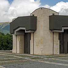 KOTEL, BULGARIA - AUGUST 1, 2014: Pantheon of Georgi Rakovski and Museum of the Kotel Renaissance, Kotel, Sliven Region, Bulgaria