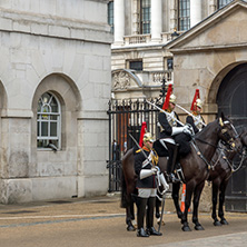 LONDON, ENGLAND - JUNE 16 2016: Horse Guards Parade, City of London, England, Great Britain