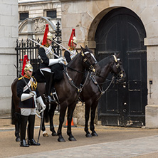 LONDON, ENGLAND - JUNE 16 2016: Horse Guards Parade, City of London, England, Great Britain