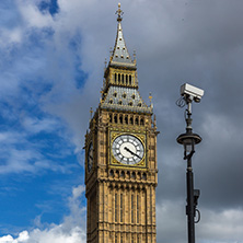 LONDON, ENGLAND - JUNE 16 2016: Houses of Parliament, Westminster Palace, London, England, Great Britain