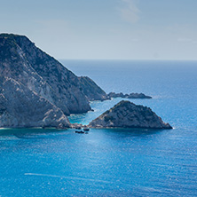 Rocks near Petani Beach, Kefalonia, Ionian Islands, Greece