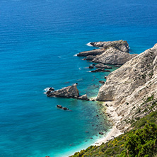 Rocks near Petani Beach, Kefalonia, Ionian Islands, Greece