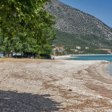 Amazing view of the beach of Poros, Kefalonia, Ionian Islands, Greece