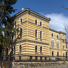 SOFIA, BULGARIA - MARCH 17, 2018: Building of Holy Synod of the Bulgarian Orthodox Church in Sofia, Bulgaria