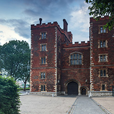 LONDON, ENGLAND - JUNE 16 2016: Sunset view of Lambeth Palace, London, England, Great Britain