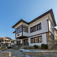 KYUSTENDIL, BULGARIA - JANUARY 15, 2015: Building of Ilyo Voyvoda Museum in Town of Kyustendil, Bulgaria