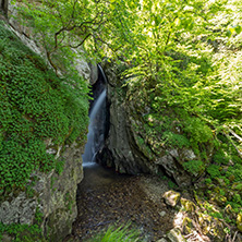 Amazing Landscape of Fotinovo waterfalls (Fotinski waterfall) in Rhodopes Mountain, Pazardzhik region, Bulgaria