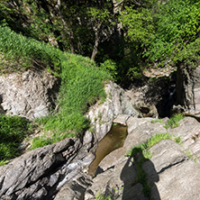 Amazing Landscape near Fotinovo waterfalls (Fotinski waterfall) in Rhodopes Mountain, Pazardzhik region, Bulgaria