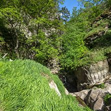 Amazing Landscape near Fotinovo waterfalls (Fotinski waterfall) in Rhodopes Mountain, Pazardzhik region, Bulgaria