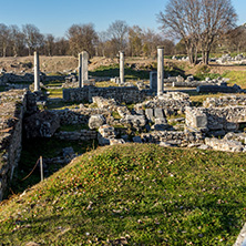 Ruins of the ancient city of Philippi, Eastern Macedonia and Thrace, Greece